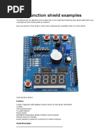 Multi Function Shield Examples