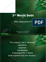 3 World Debt: Who Owes Whom??