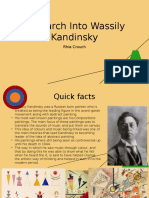 Research Into Wassily Kandinsky