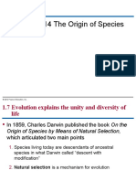 Chapter 14 The Origin of Species: © 2012 Pearson Education, Inc