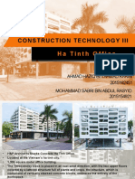 Construction Technology Iii: Ha Tinth Office
