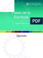 Fases de La Escritura