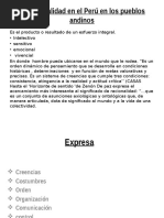 La Racionalidad en El Perú en Los Pueblos Paint