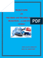 Project Paper ON "The Trend and Progress of Export Promotion: - A Case Study of Odisha"