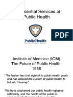 10 Essential Services of Public Health