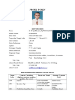 CV (Kurikulum) Dr. Syaiful Azmi