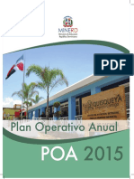 Plan Operativo Anual 2015