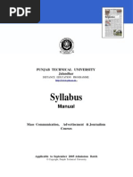 Syllabus: Manual