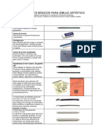 MATERIALES BÁSICOS PARA DIBUJO ARTÍSTICO Compr PDF