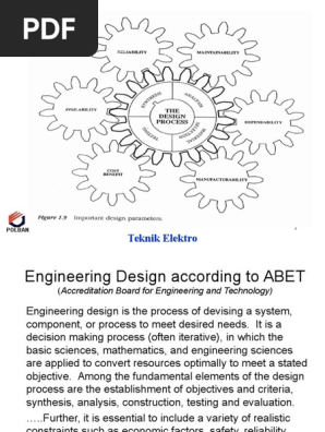 Engineering Design Process Intro ABET