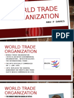 World Trade Organization: Anu P Davies