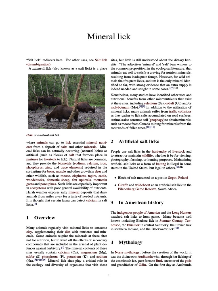 Mineral lick.pdf Natural Materials Agriculture