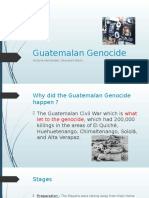 Guatemalan Genocide