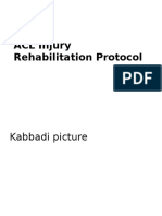ACL Rehabilitation