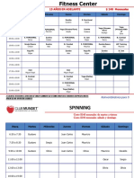 Horarios 1 y 2 Noviembre 2016