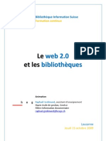 Le Web 2.0 Et Les Bibliothèques