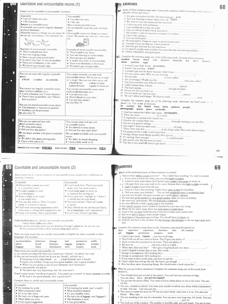 Nouns and Noun Determiners PDF | PDF | Grammatical Number | Plural