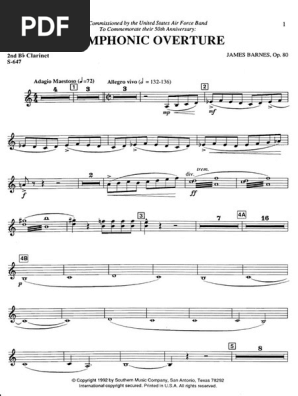 Symphonic Overture | PDF