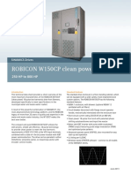 Robicon W W150CP-Data Sheet