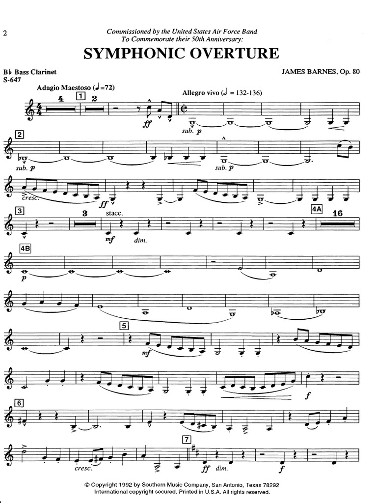 Symphonic Overture Pdf