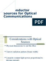 Semiconductor Sources For Optical Communications
