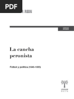 La Cancha Peronista - Futbol y Politica