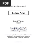 EE320 Electronic Notes