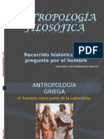 ANTROPOLOGÍA FILOSÓFICA