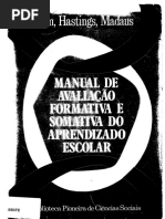 Manual de Avaliação Formativa e Somativa No Aprendizado Escolar