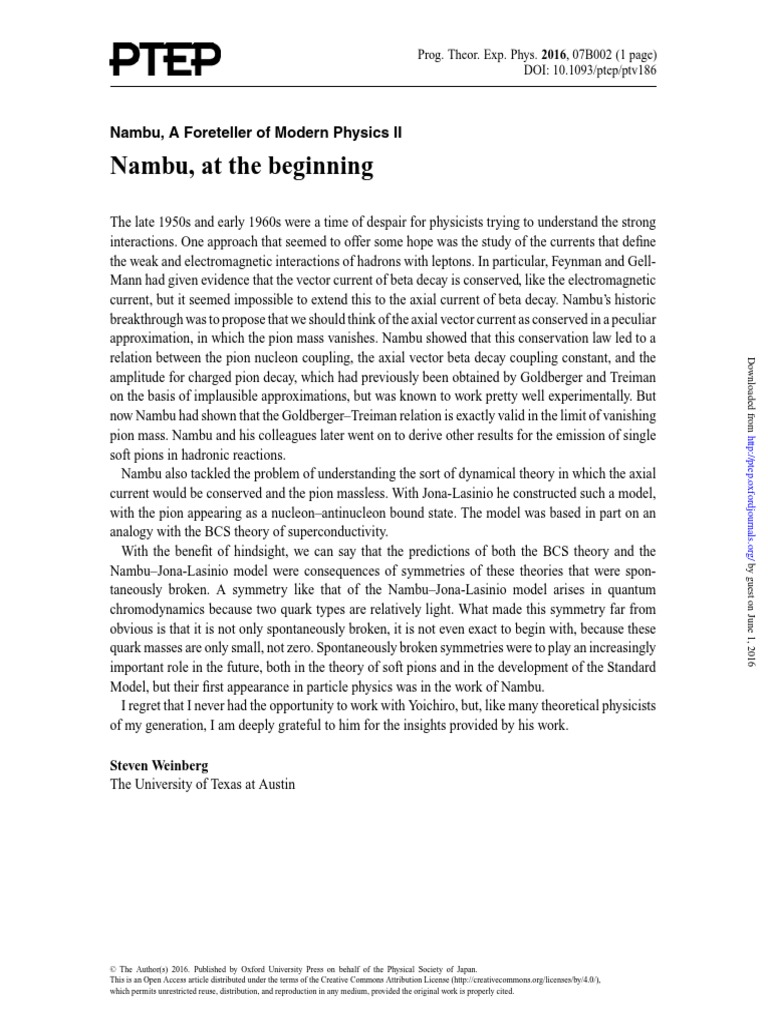 Prog theor exp phys 2016 weinberg nambu pdf particle physics