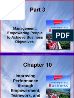 Management: Empowering People To Achieve Business Objectives