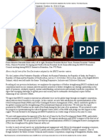 8th BRICS Summit Goa Declaration