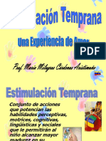 Estimulación Temprana Ponencia