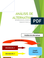 Diapositivas Análisis de Alternativas