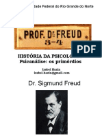 Historia Da Psicologia - Psicanalise Freud