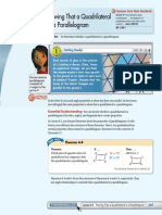6-3 Proving That A Quadrilateral Is A Parallelogram