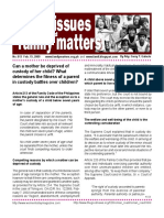 Can A Mother Be Deprived of Custody of Her Child? What Determines The Fitness of A Parent in Custody Battles Over Children?