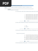 Section 1: Test: Using The PL/SQL Initialization Parameters: Quiz