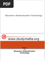 Biometric Authentication Technology