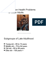 Common Health Problems of Older Adults