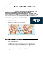 Indikasi Pemasangan Kateter Urine