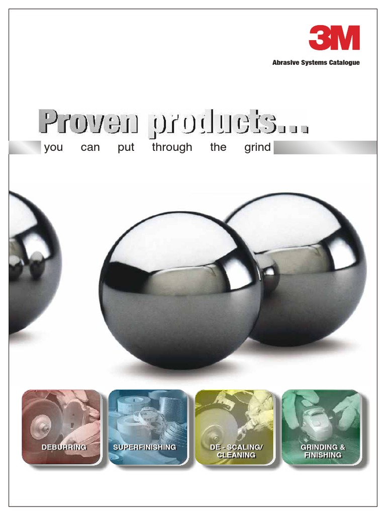 3M Abrasives Catalogue For PDF PDF Abrasive