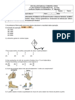 Avaliação 4° Bimestre - Matemática