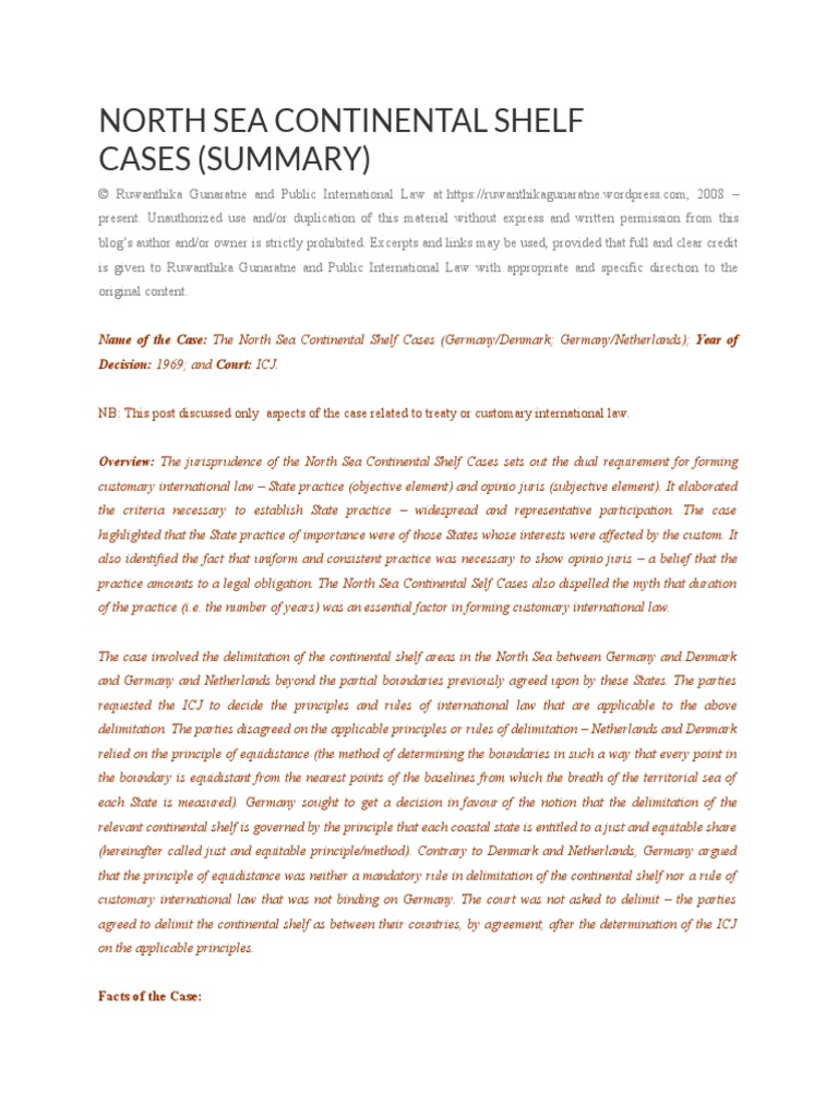 North Sea Continental Shelf Cases.docx Treaty Legal Concepts