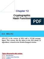 Ch12 Cryptographic Hash Functions
