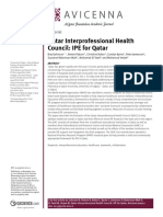 Qatar Interprofessional Health Council - IPE For Qatar