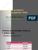 Sortiment I Tehnologija Gajenja Visnje