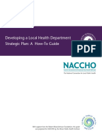 Developing A Local Health Department Strategic Plan: A How-To Guide