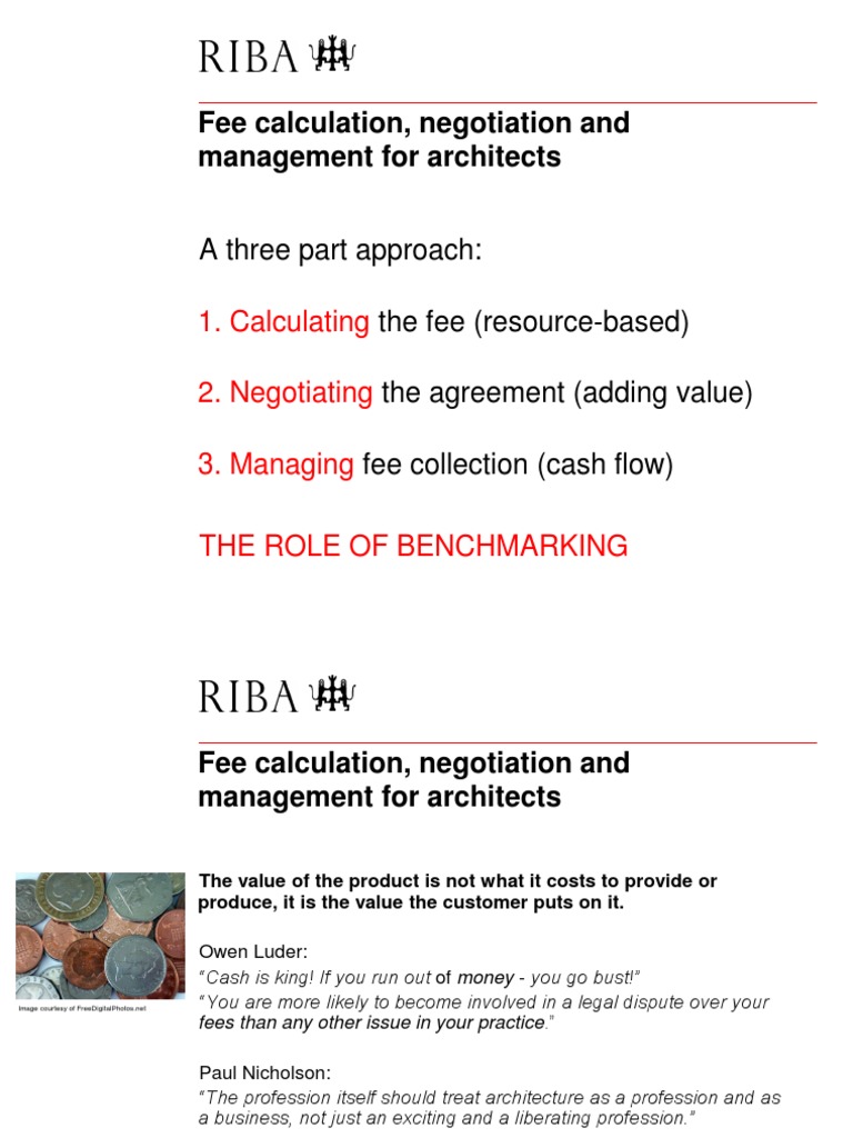 Architect Fee Calculation and Management | PDF | Business