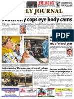South City Cops Eye Body Cams: Leveling Off